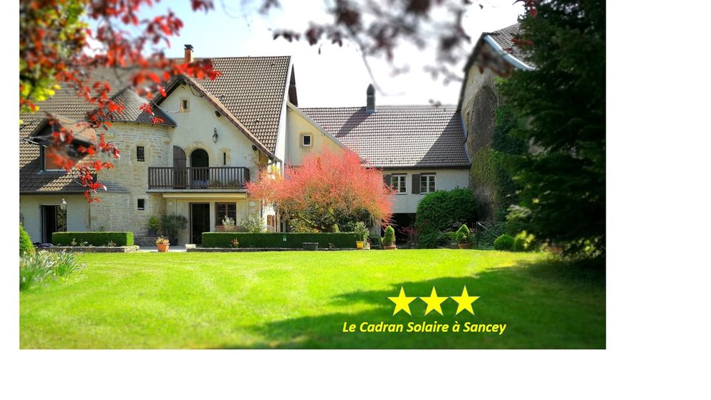   Le Cadran Solaire,gite ROMANCE 3*, 2 personnes. Franche-Comté, Sancey-le-Grand (25430)