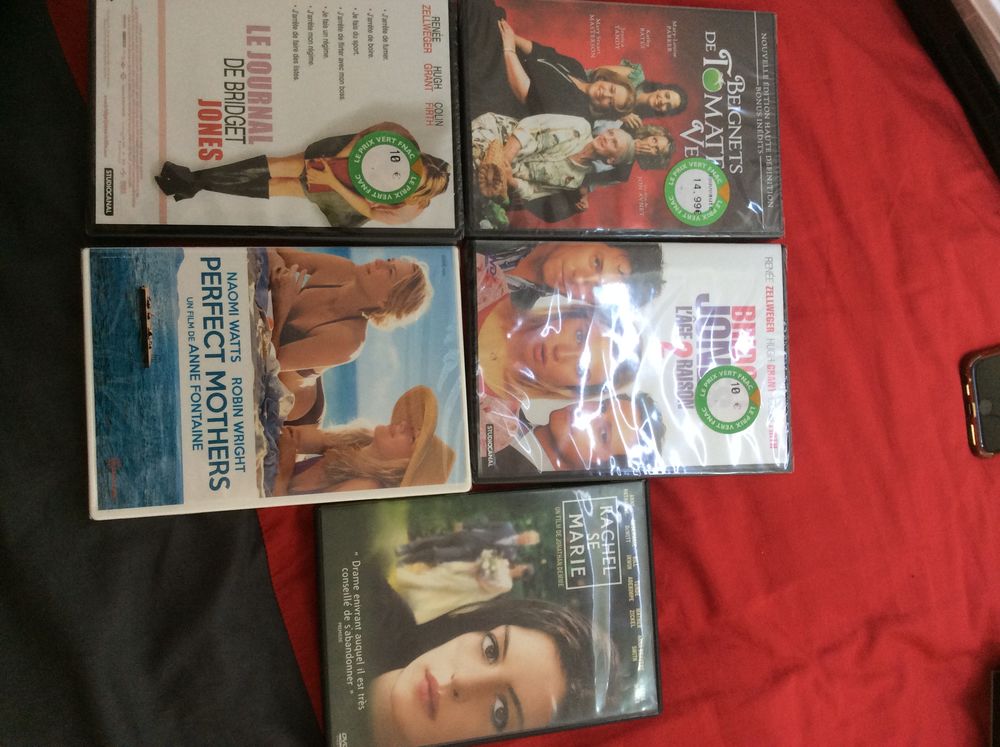 5 DVD neufs DVD et blu-ray