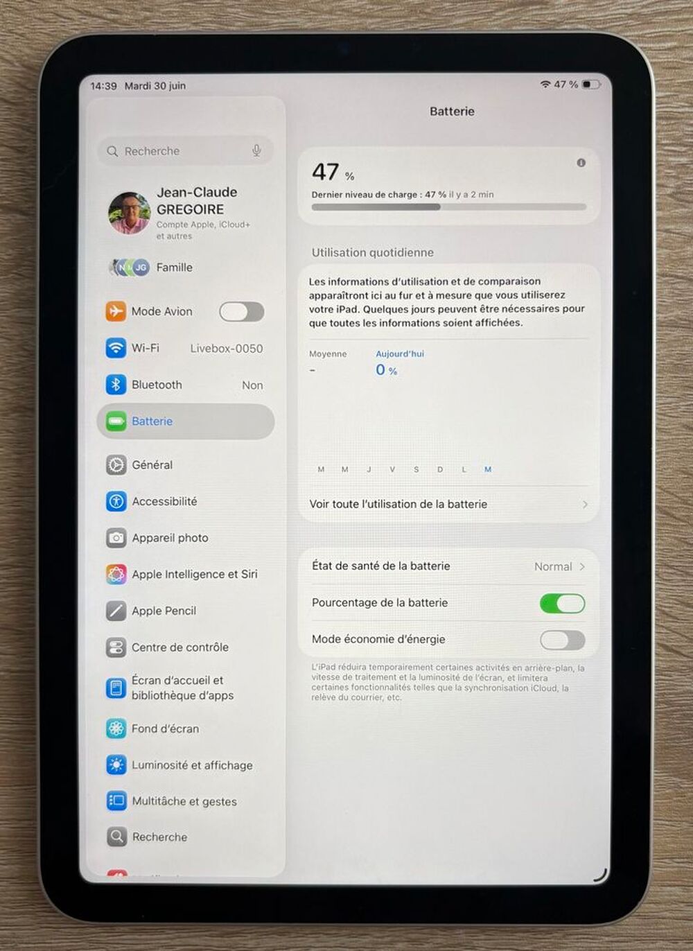 iPad mini / AppleCare+ 05 nov. 2027 / stylet pro
Téléphones et tablettes