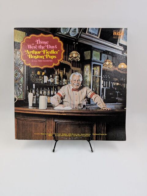 Vinyle 33 tours Those Were the Days : Arthur Fiedler, Boston 5 Vulbens (74)