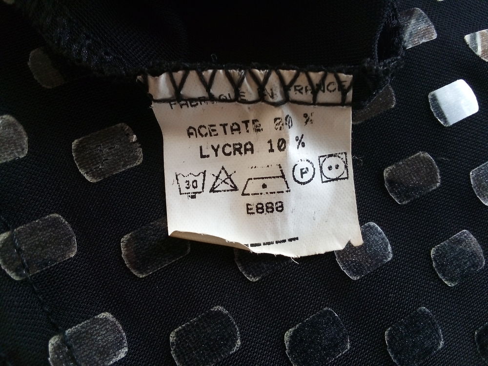 Jupe fendue + haut noir brillant JOLINA Vêtements