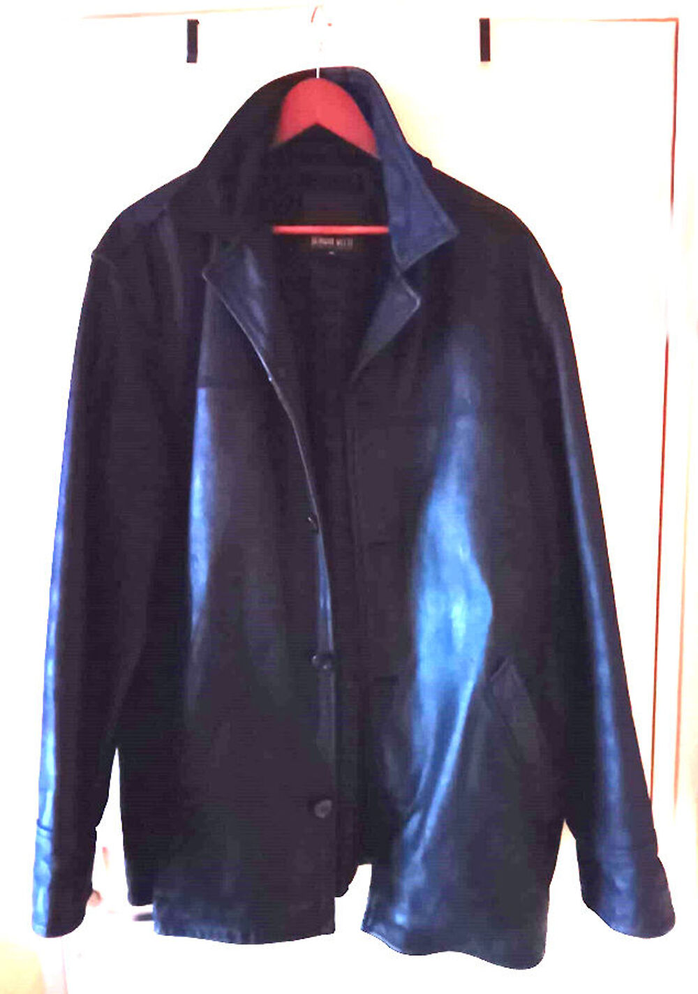 SUPERBE veste en CUIR DE BUFFLE Vêtements