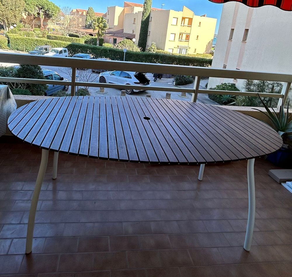Table jardin en teck Meubles