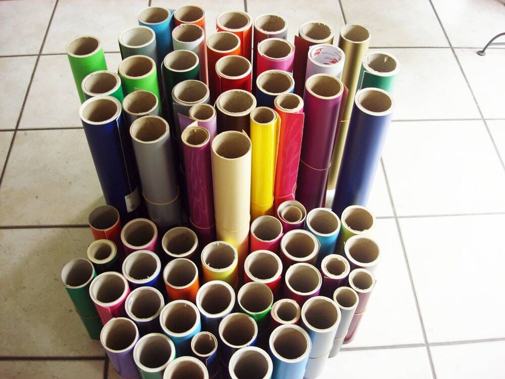 lot rouleaux de vinyle adh&eacute;sif pour stickers Décoration