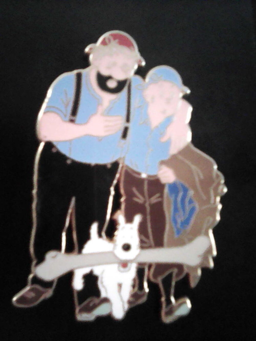 pin's tintin hadock 