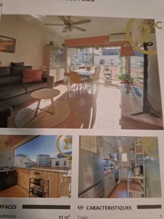  Appartement � vendre 2/3 pi�ces 41 m�