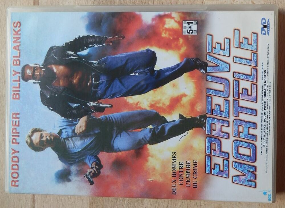 DVD - Epreuve mortelle - Tr&egrave;s bon &eacute;tat DVD et blu-ray