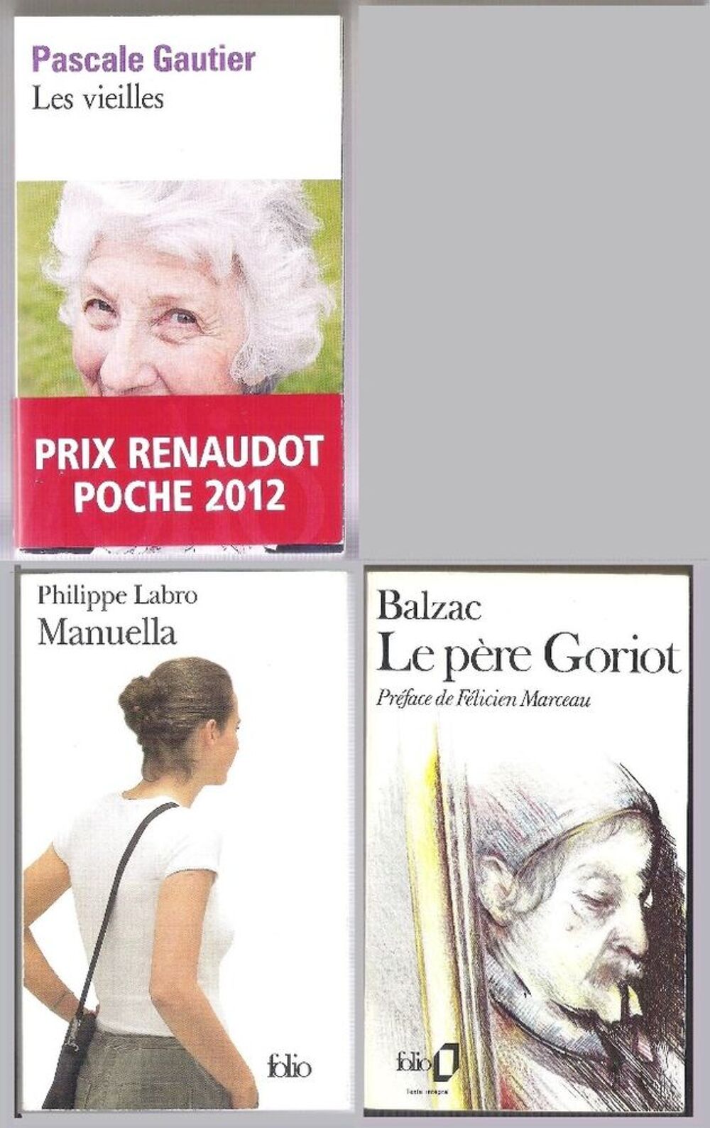 Livres de la collection Folio Livres et BD