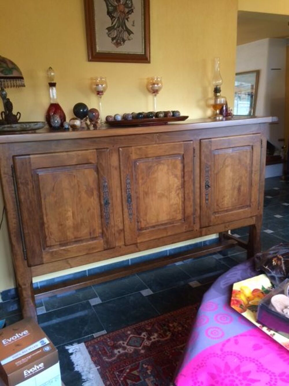 buffet en poirier massif 3 portes Meubles