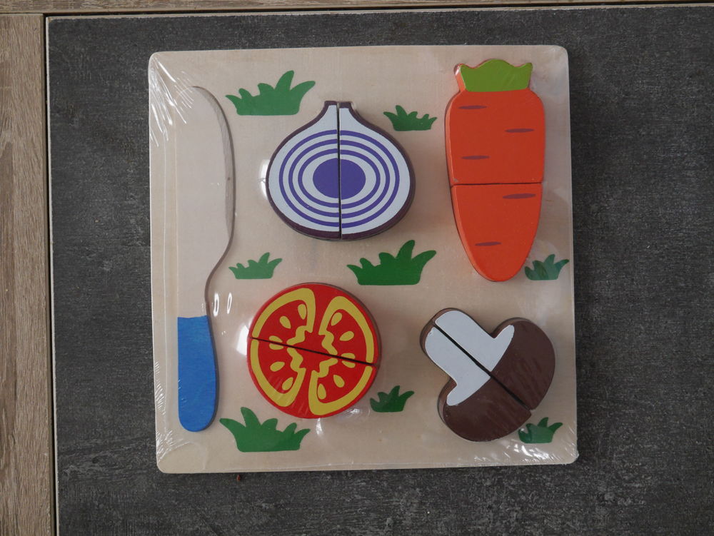 Planche &agrave; d&eacute;couper l&eacute;gumes et fruits - Enfants -Jeux d'&eacute;veil Jeux / jouets