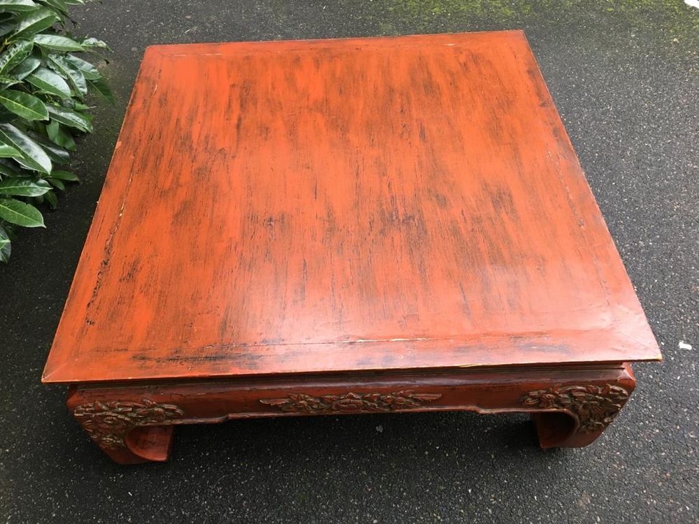 Table basse &laquo;&nbsp;indon&eacute;sienne &laquo;&nbsp; Meubles