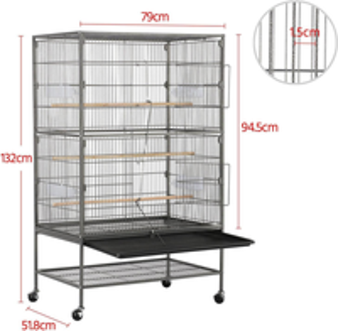   Grande cage neuve 