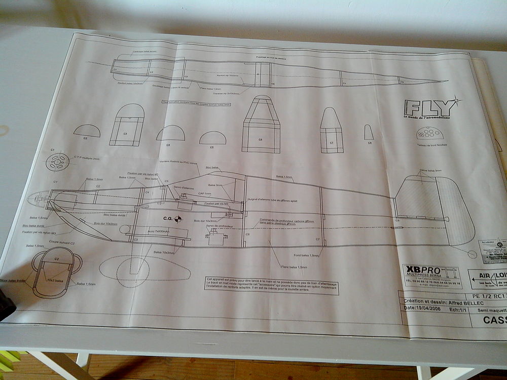 plan a&eacute;ro-mod&eacute;lisme construction balsa Jeux / jouets