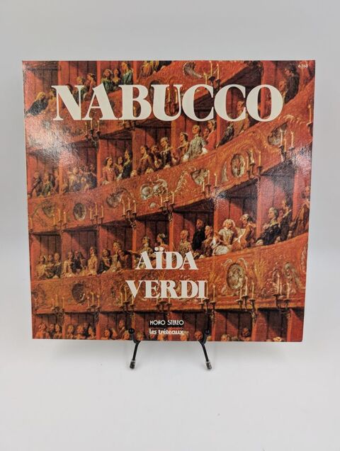 Vinyle 33 tours Nabucco Aïda Verdi en fourreau 4 Vulbens (74)