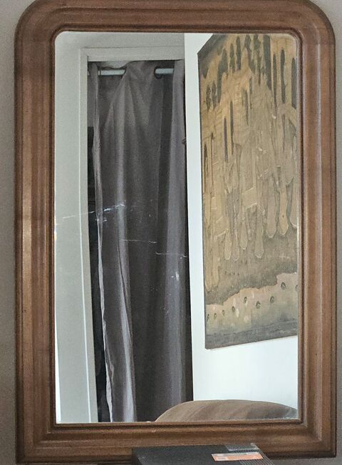 Miroir en merisier massif Louis Phillippe 200 Cannes (06)