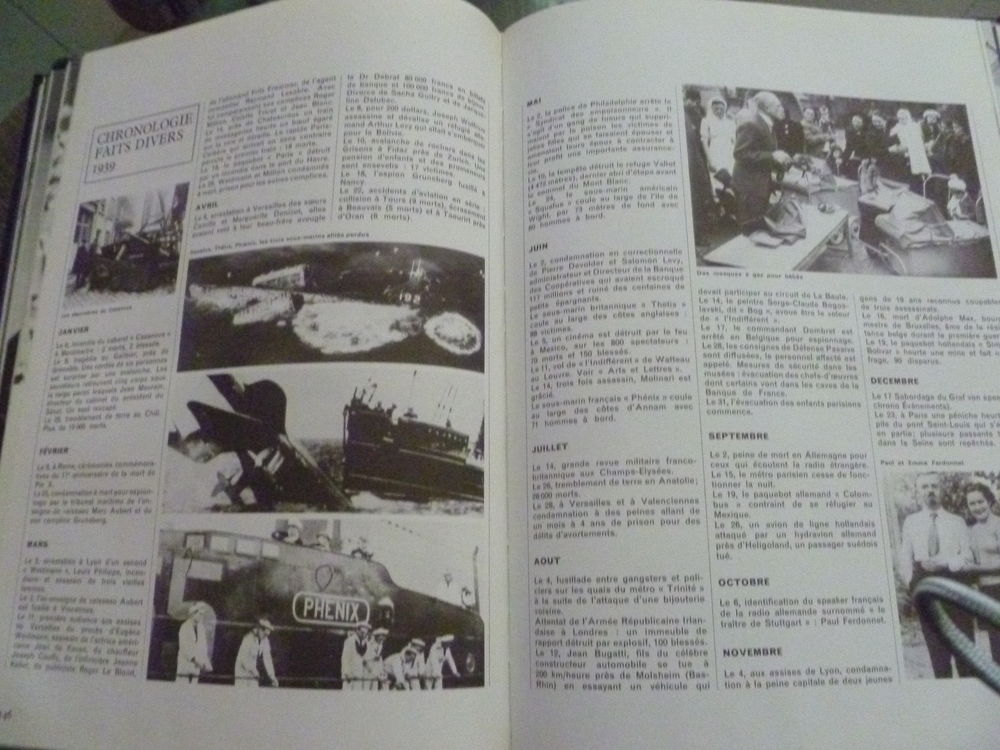 COLLECTION 43 LIV Memorial De Notre Temps 1939-82 Photos/Video/TV