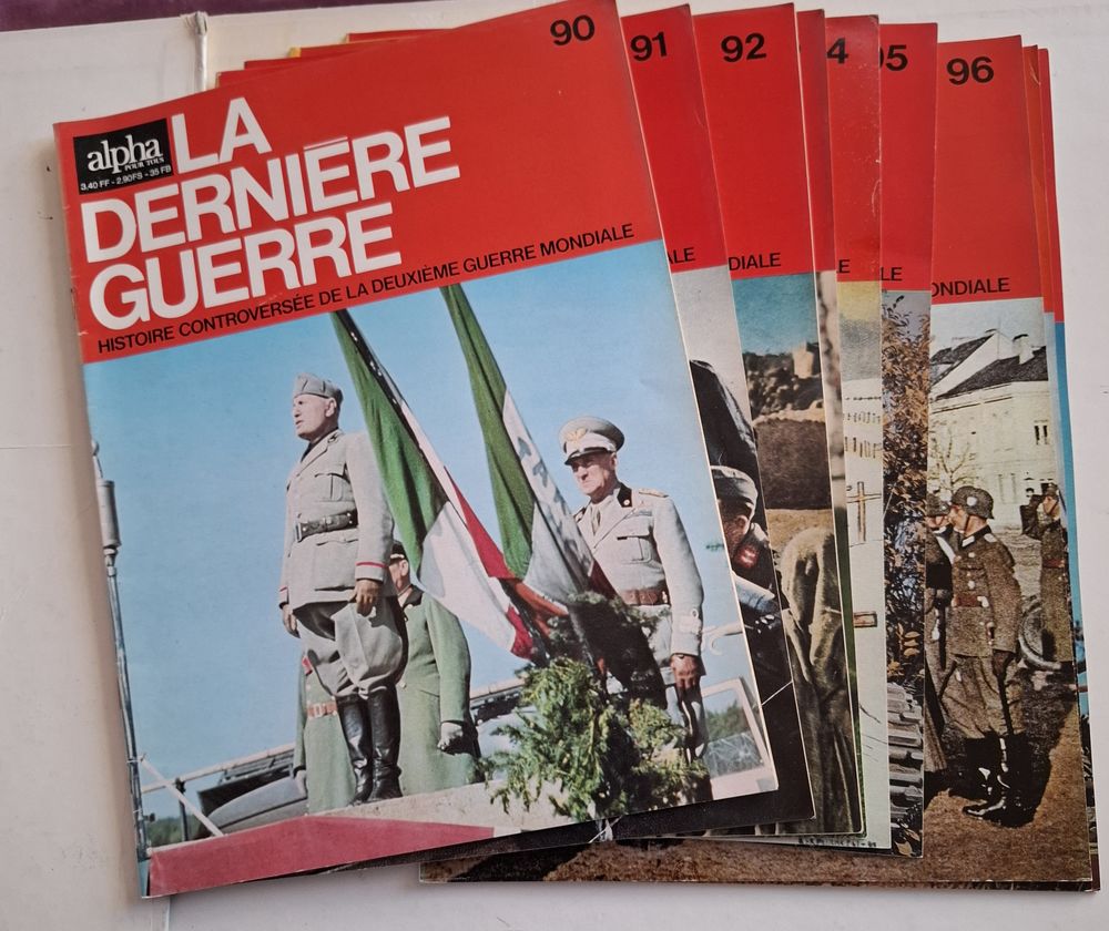 magazines alpha la derni&egrave;re guerre 1974 Livres et BD