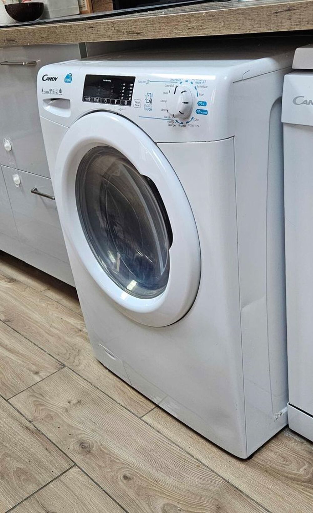 Lave-linge s&eacute;chant hublot Candy CSWS 485TWMRE-47 Electroménager