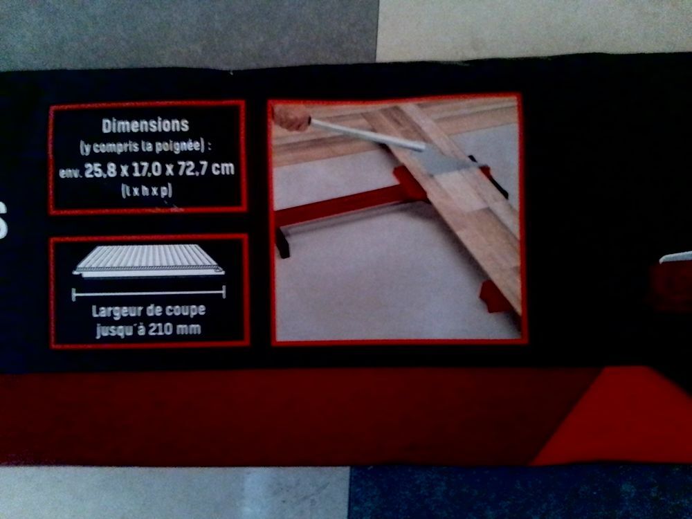 Presse coupante stratifi&eacute;s et vinyles Bricolage