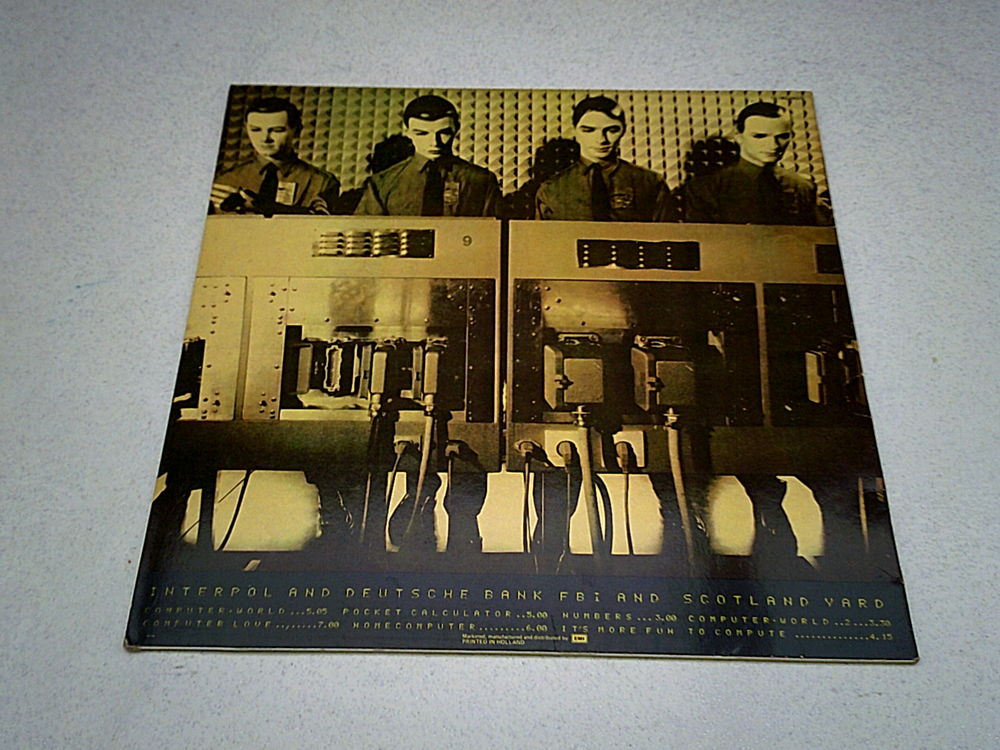 KRAFTWERK - Album Vinyle 33 T - Pressage Original - CD et vinyles