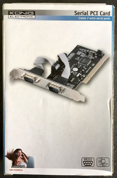 Carte PCI Serial Port X2 neuve 12 Juvignac (34)
