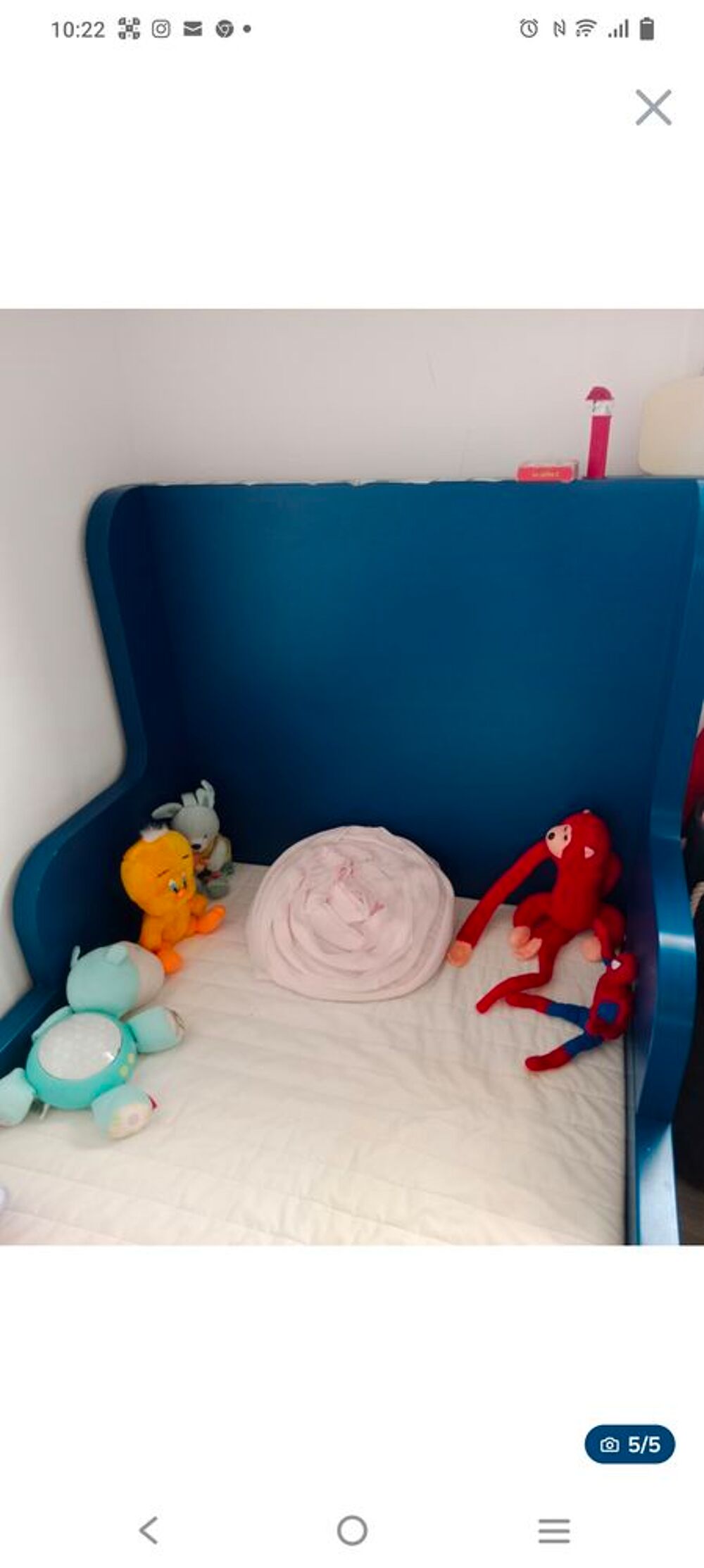 Chambre enfant Ikea bleu Meubles