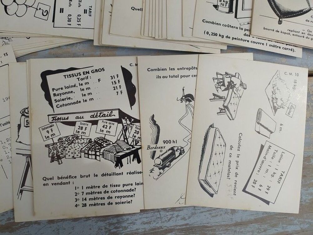 Les Probl&egrave;mes par L'Image CM1 Beugin-Winkopp ca1950 