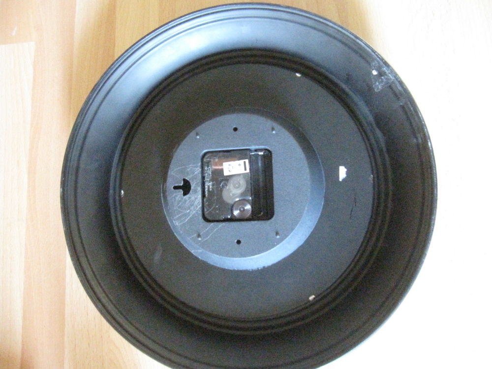 Horloge ronde bistrot 23cm Décoration