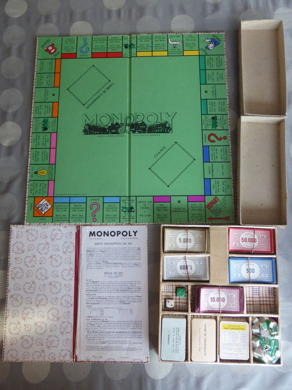 MONOPOLY EN FRANCS Jeux / jouets