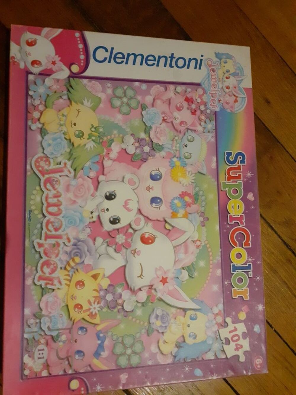 puzzle 104 pi&egrave;ces Jewelpet Cl&eacute;mentoni 
&eacute;tat neuf Jeux / jouets
