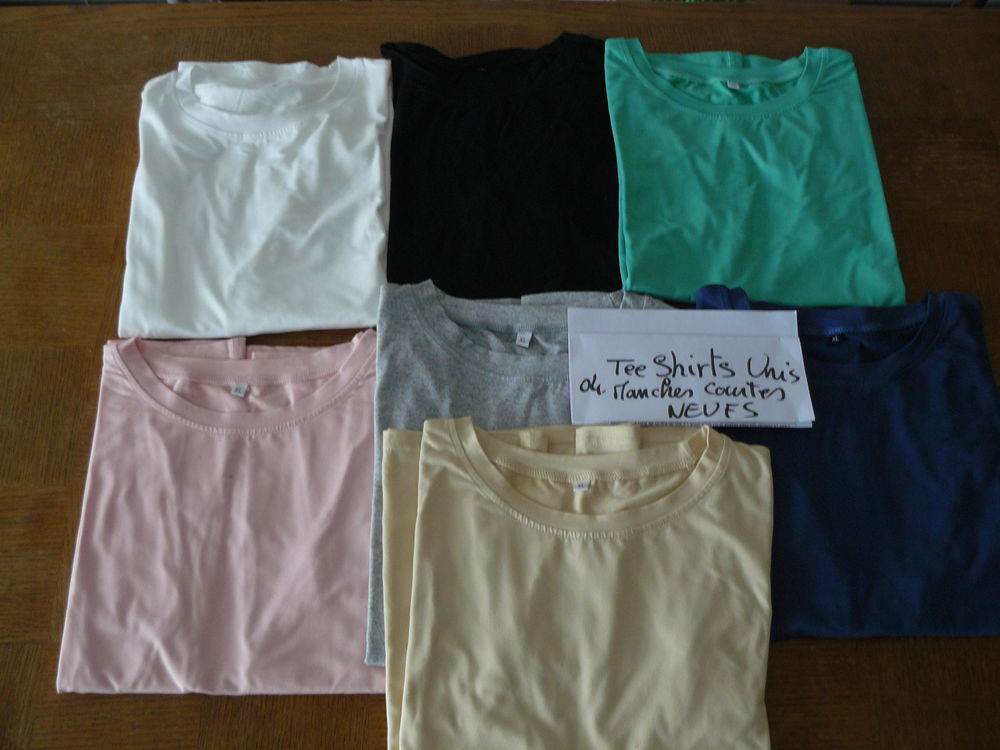 7 te shirts manches courtes neufs "bibi" Vêtements