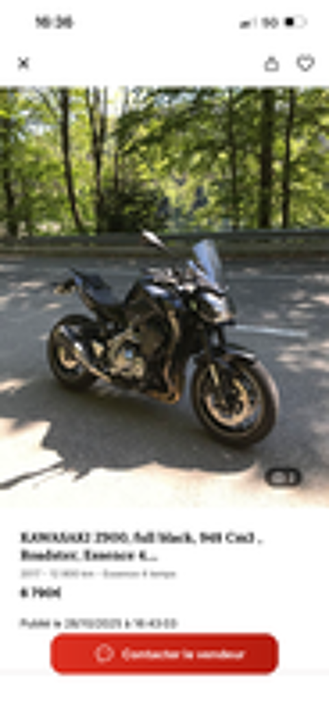 KAWASAKI 2017 occasion 68290 Masevaux