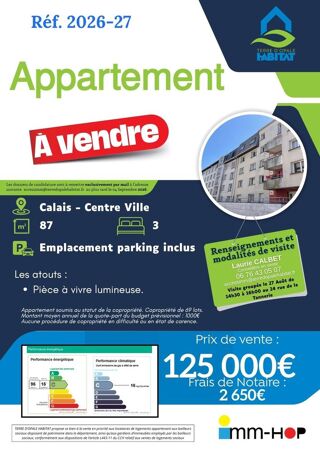  Appartement à vendre 4 pièces 87 m²