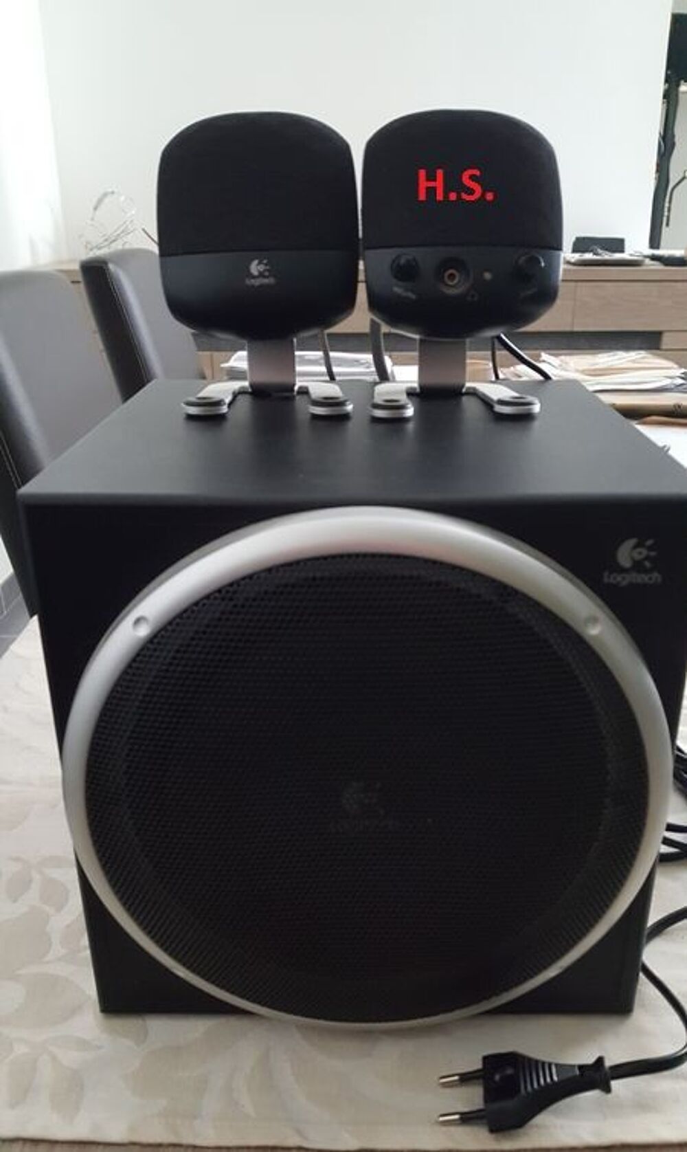 Enceinte + caisson basse Logitech pour PC Matériel informatique