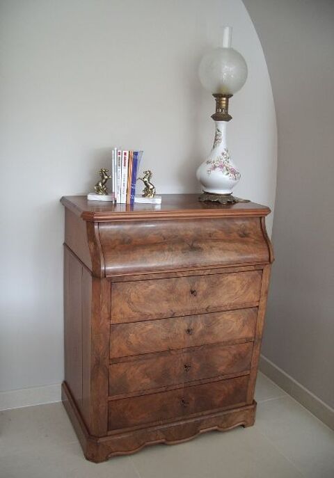 Commode coiffeuse Louis Philippe Acajou Ch�ne 19� Si�cle 1190 Les Sables-d'Olonne (85)