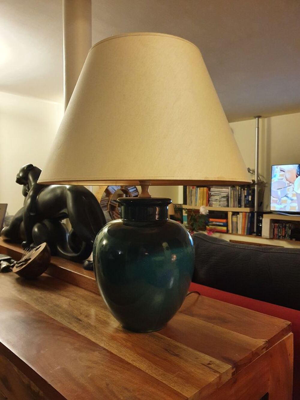 Lampe de salon &agrave; poser sur meuble Dcoration