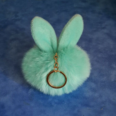 Gros pompon lapin porte-clé, NEUF Nîmes (30)