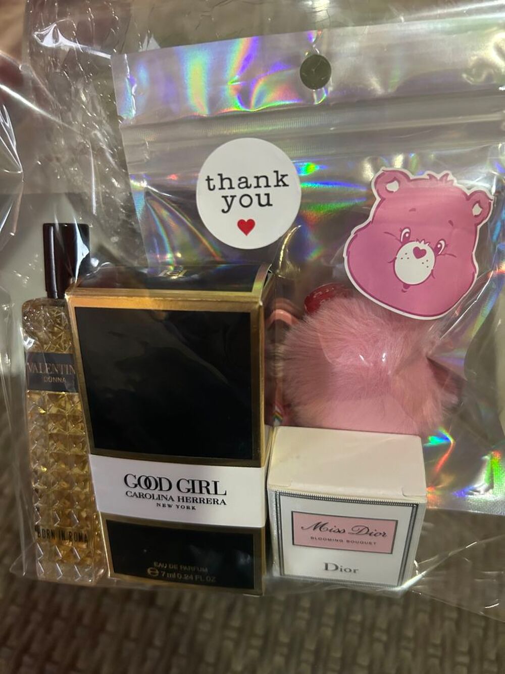 Ensemble miniatures de parfums 