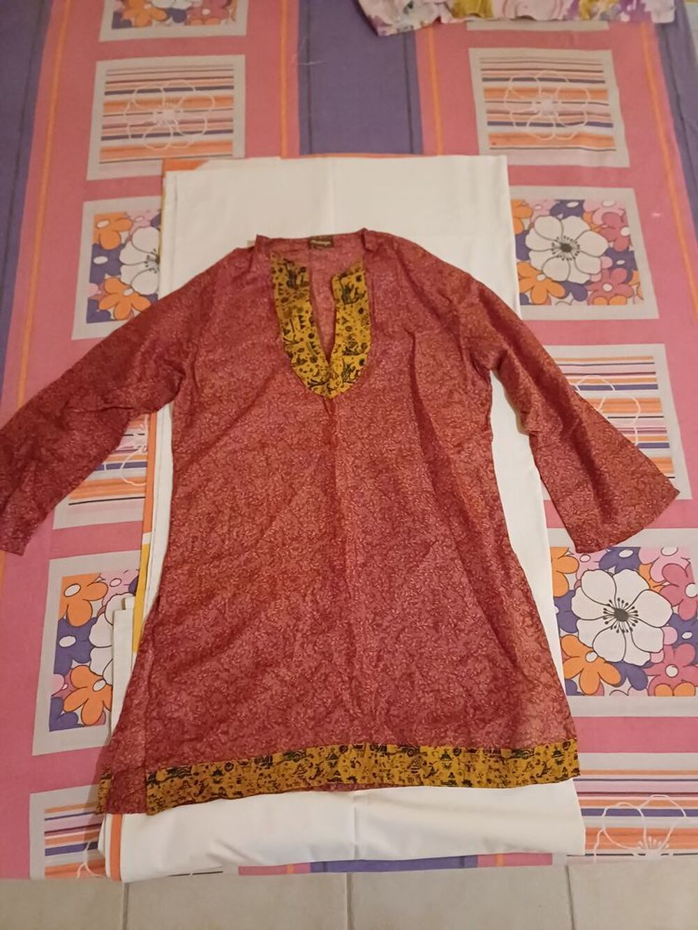 Top long indien Vêtements