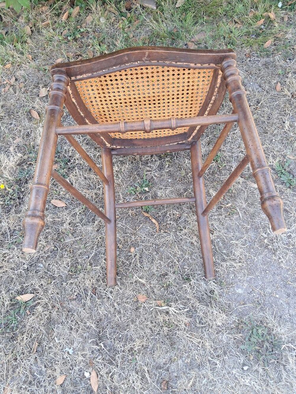 Chaise assise cann&eacute;e Meubles