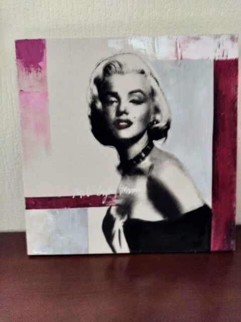 Peinture sur toile primprime reprsentant Marilyn 8 Saint-Jean (31)