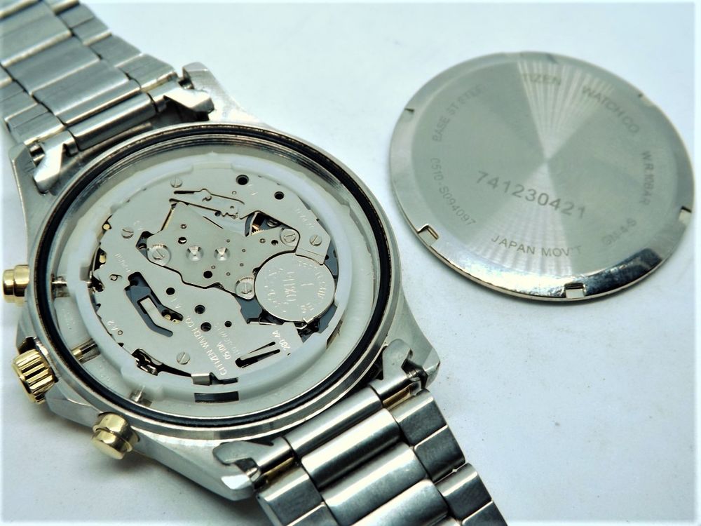 Tr&egrave;s belle chrono Citizen 44mm 0510-S094097 2017 ETAT NEUF Bijoux et montres