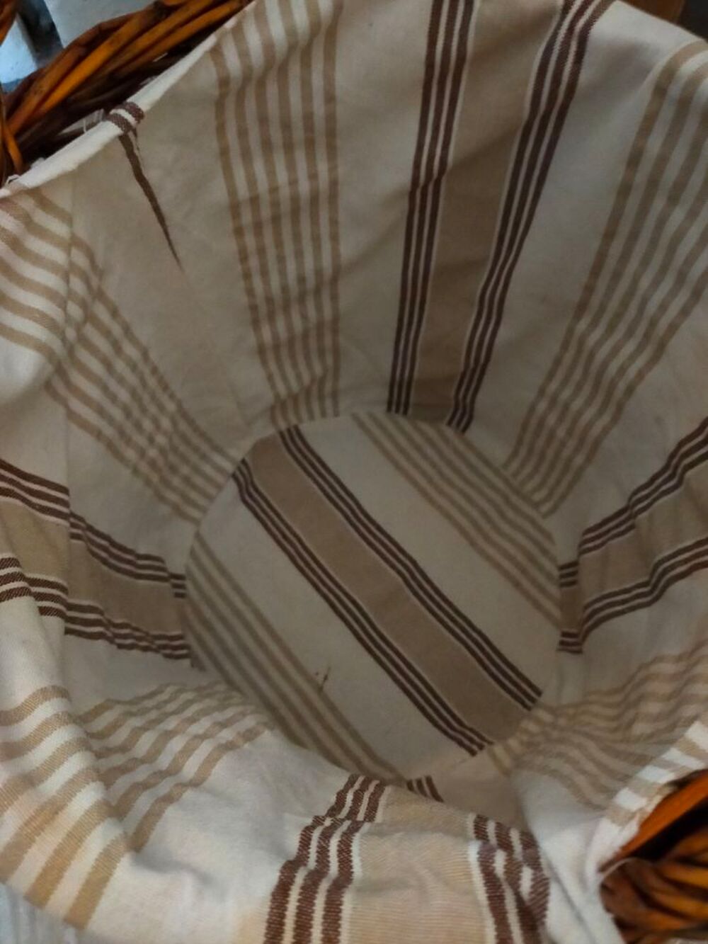 Panier corbeille osier rotin parfait &eacute;tat Décoration