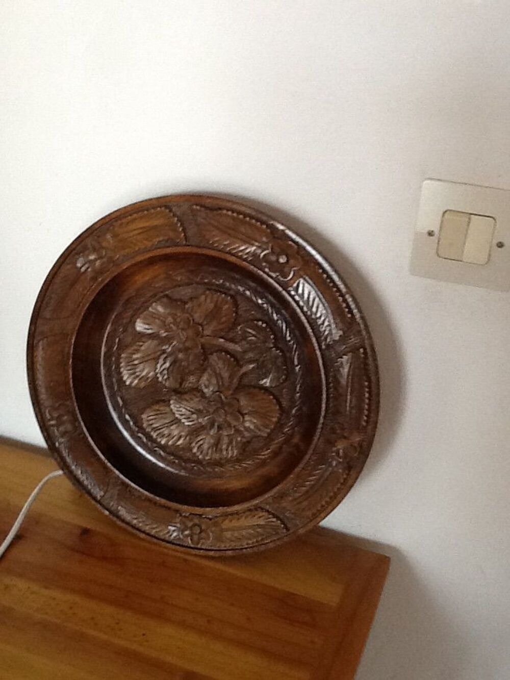 plat en bois Décoration