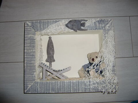 Cadre photo Nounours � la plage 23 Rueil-Malmaison (92)