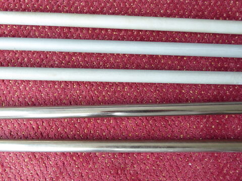 Tringles rideaux mtal extensibles grises et chroms 10 Bivres (91)