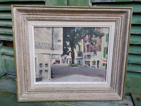 Tableau Peinture Vence Alpes-Maritimes Signé 80 Vence (06)