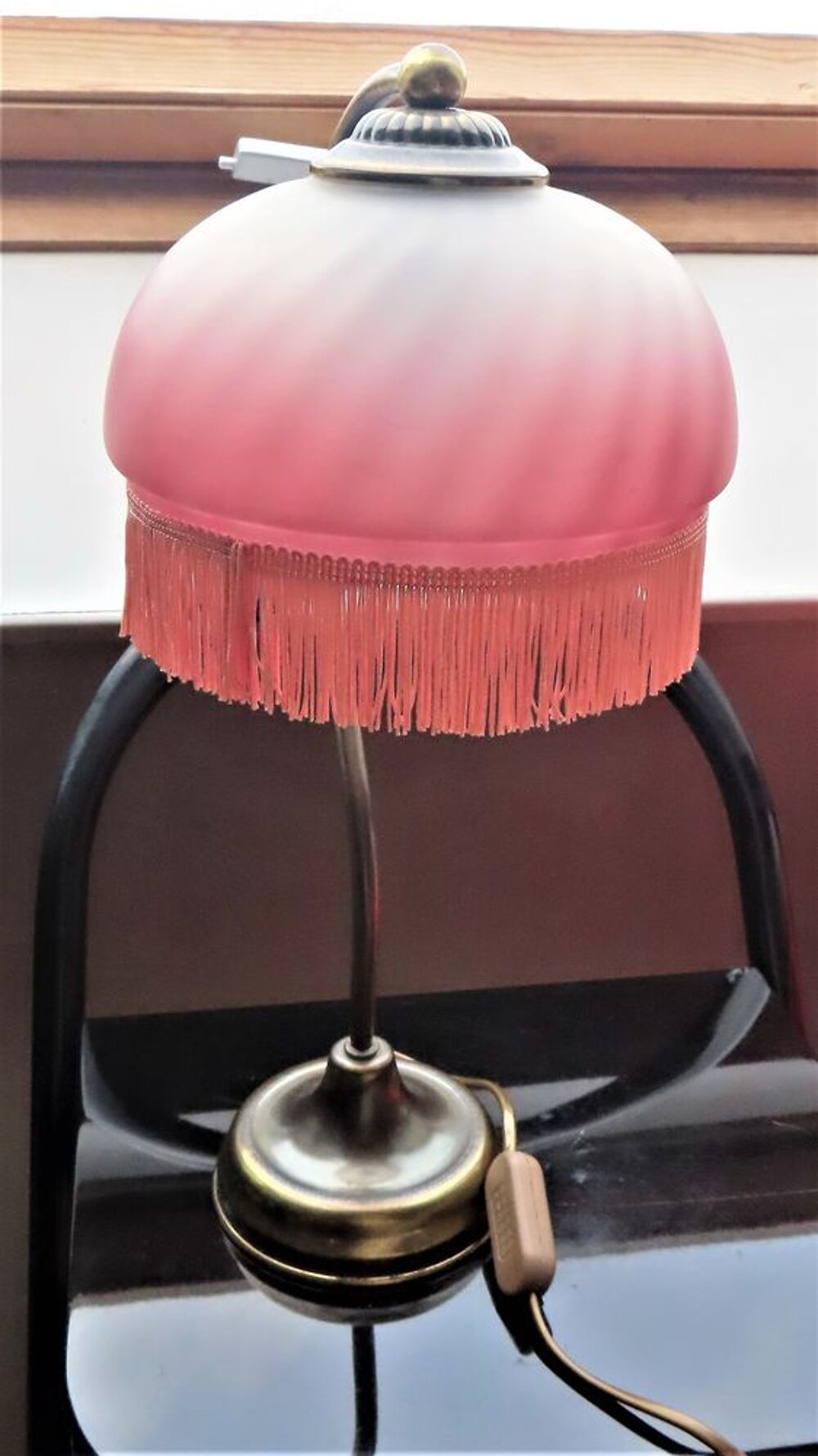 Lampe rose Art D&eacute;co Décoration