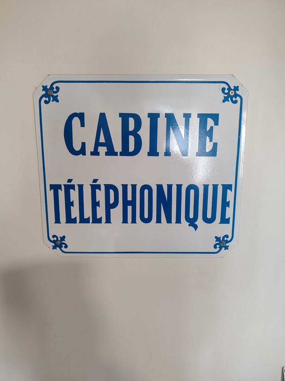 plaque &eacute;maill&eacute;e 