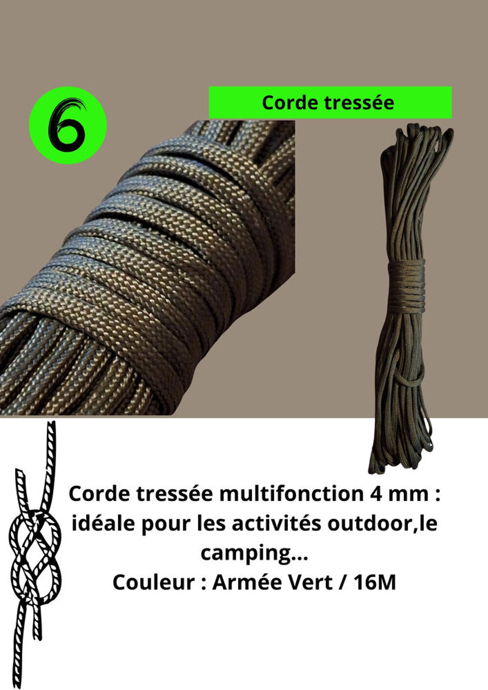 Kit de survie 11 pi&egrave;ces ? Treks, outdoor Sports